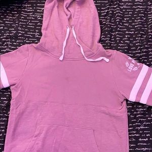 pink brand hoodie